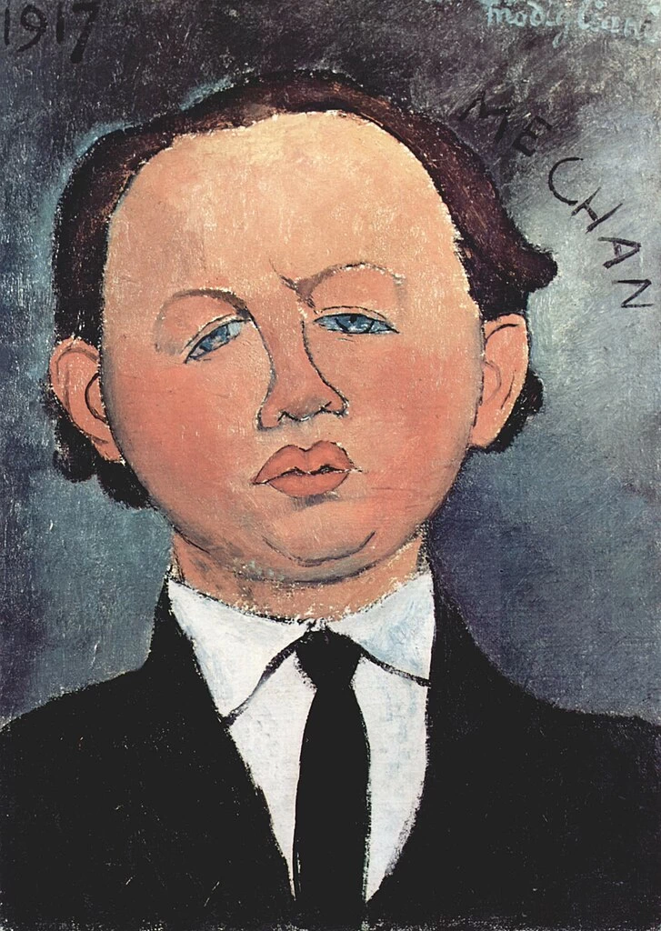 Amedeo Modigliani - 191, Ritratto di Oscar Miestchaninoff
